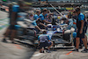 GP ITALIA, Alexander Albon (THA) Williams Racing FW45 in the pits.
02.09.2023. Formula 1 World Championship, Rd 15, Italian Grand Prix, Monza, Italy, Qualifiche Day.
- www.xpbimages.com, EMail: requests@xpbimages.com © Copyright: Bearne / XPB Images