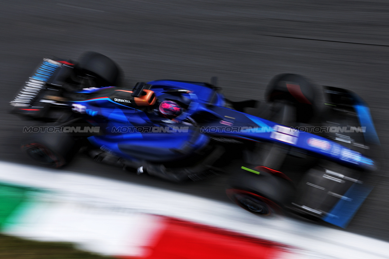 GP ITALIA, Alexander Albon (THA) Williams Racing FW45.

01.09.2023. Formula 1 World Championship, Rd 15, Italian Grand Prix, Monza, Italy, Practice Day.

- www.xpbimages.com, EMail: requests@xpbimages.com © Copyright: Moy / XPB Images