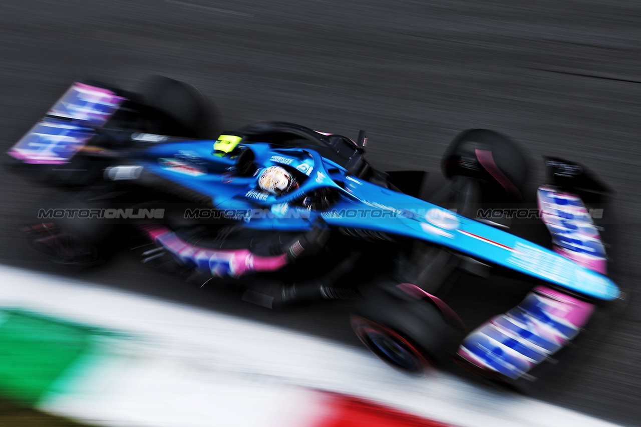 GP ITALIA, Pierre Gasly (FRA) Alpine F1 Team A523.

01.09.2023. Formula 1 World Championship, Rd 15, Italian Grand Prix, Monza, Italy, Practice Day.

- www.xpbimages.com, EMail: requests@xpbimages.com © Copyright: Moy / XPB Images
