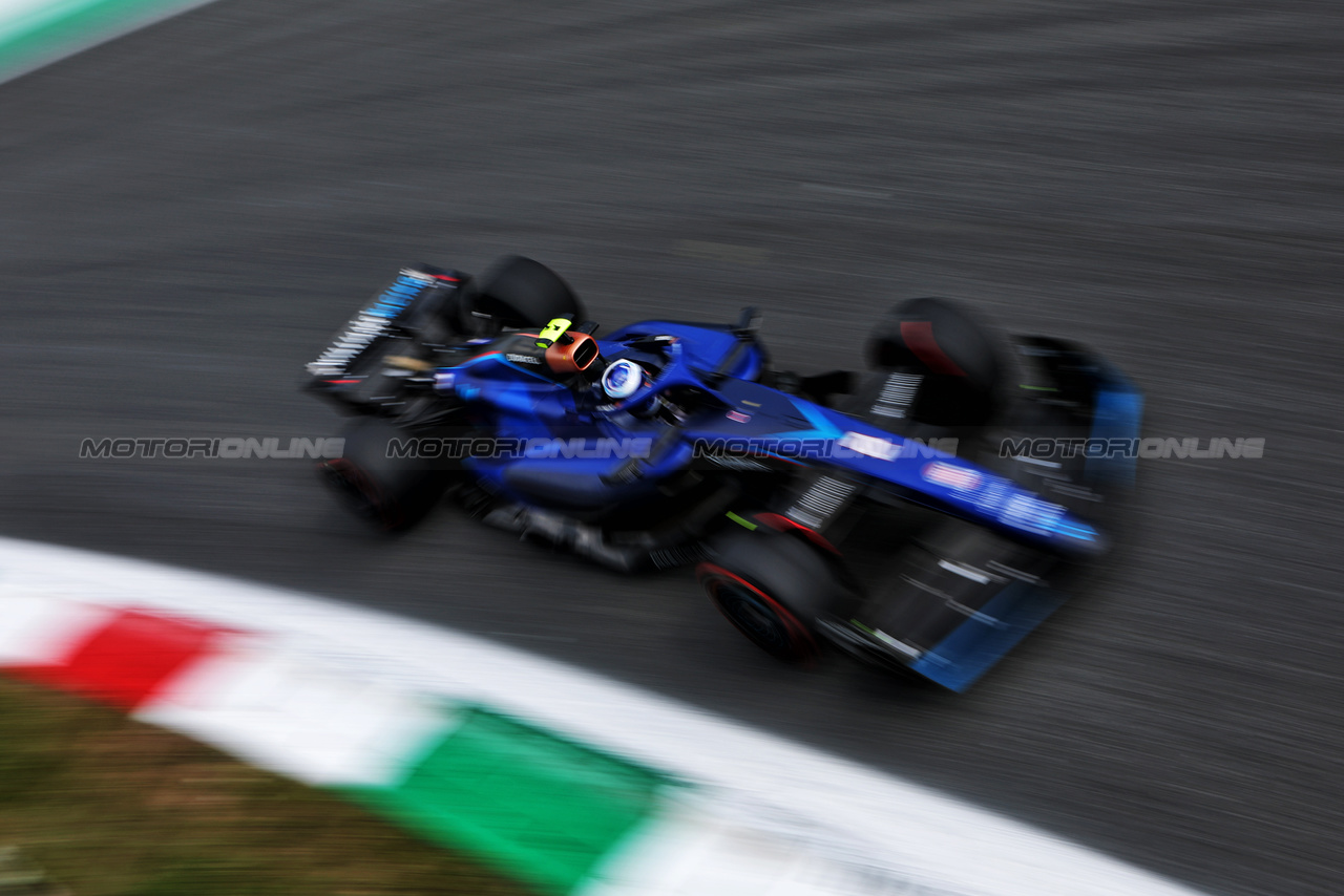 GP ITALIA, Logan Sargeant (USA) Williams Racing FW45.

01.09.2023. Formula 1 World Championship, Rd 15, Italian Grand Prix, Monza, Italy, Practice Day.

- www.xpbimages.com, EMail: requests@xpbimages.com © Copyright: Moy / XPB Images