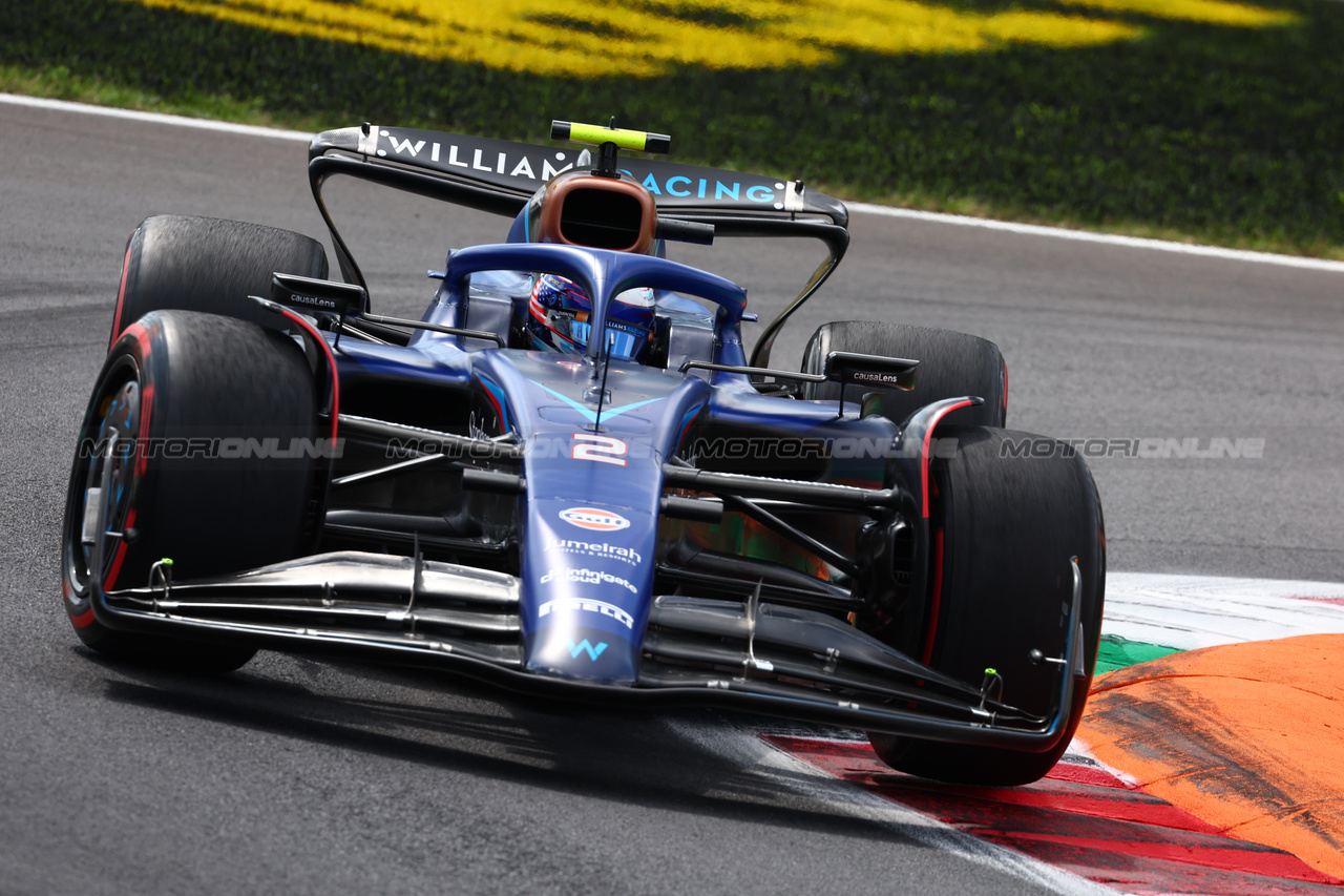 GP ITALIA, Logan Sargeant (USA) Williams Racing FW45.

01.09.2023. Formula 1 World Championship, Rd 15, Italian Grand Prix, Monza, Italy, Practice Day.

 - www.xpbimages.com, EMail: requests@xpbimages.com © Copyright: Coates / XPB Images
