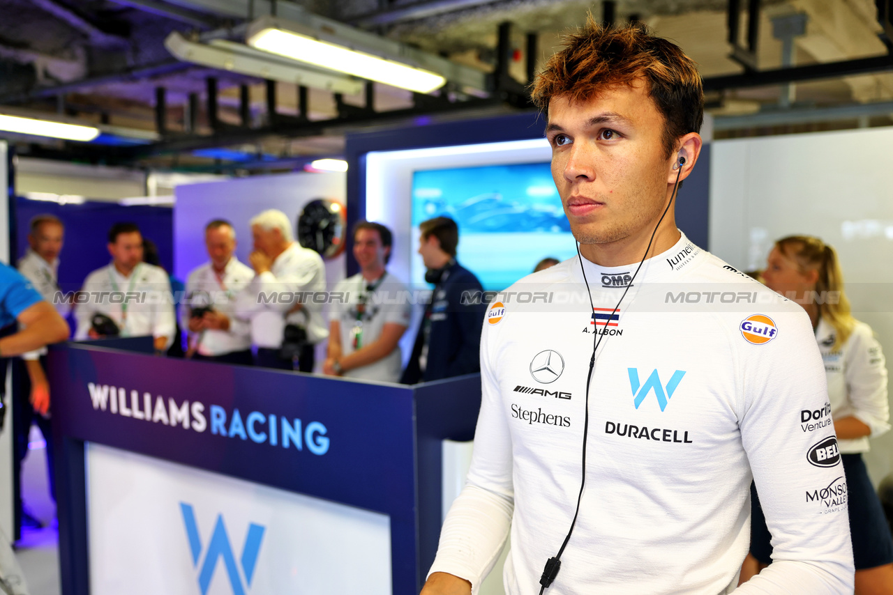 GP ITALIA, Alexander Albon (THA) Williams Racing.

01.09.2023. Formula 1 World Championship, Rd 15, Italian Grand Prix, Monza, Italy, Practice Day.

- www.xpbimages.com, EMail: requests@xpbimages.com © Copyright: Batchelor / XPB Images