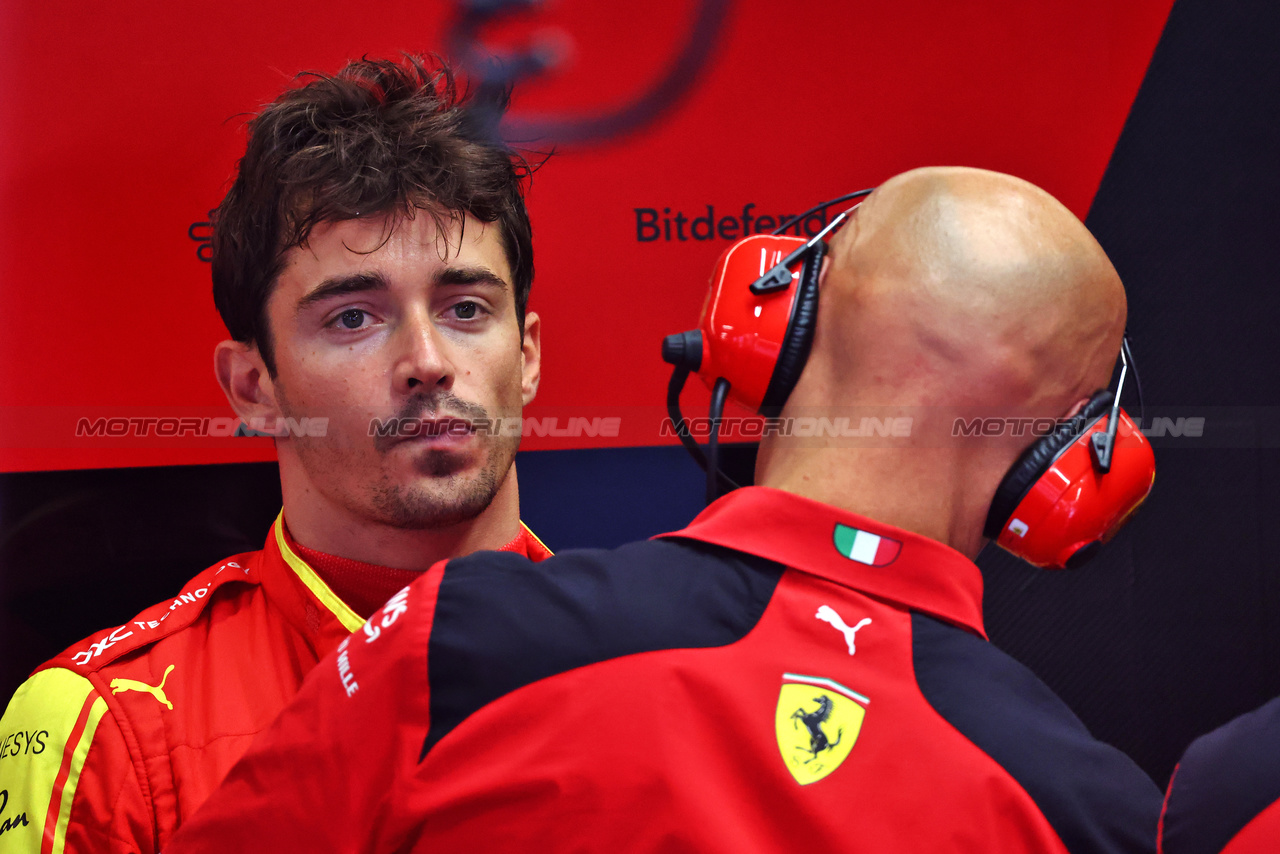 GP ITALIA, Charles Leclerc (MON) Ferrari.

01.09.2023. Formula 1 World Championship, Rd 15, Italian Grand Prix, Monza, Italy, Practice Day.

- www.xpbimages.com, EMail: requests@xpbimages.com © Copyright: Batchelor / XPB Images