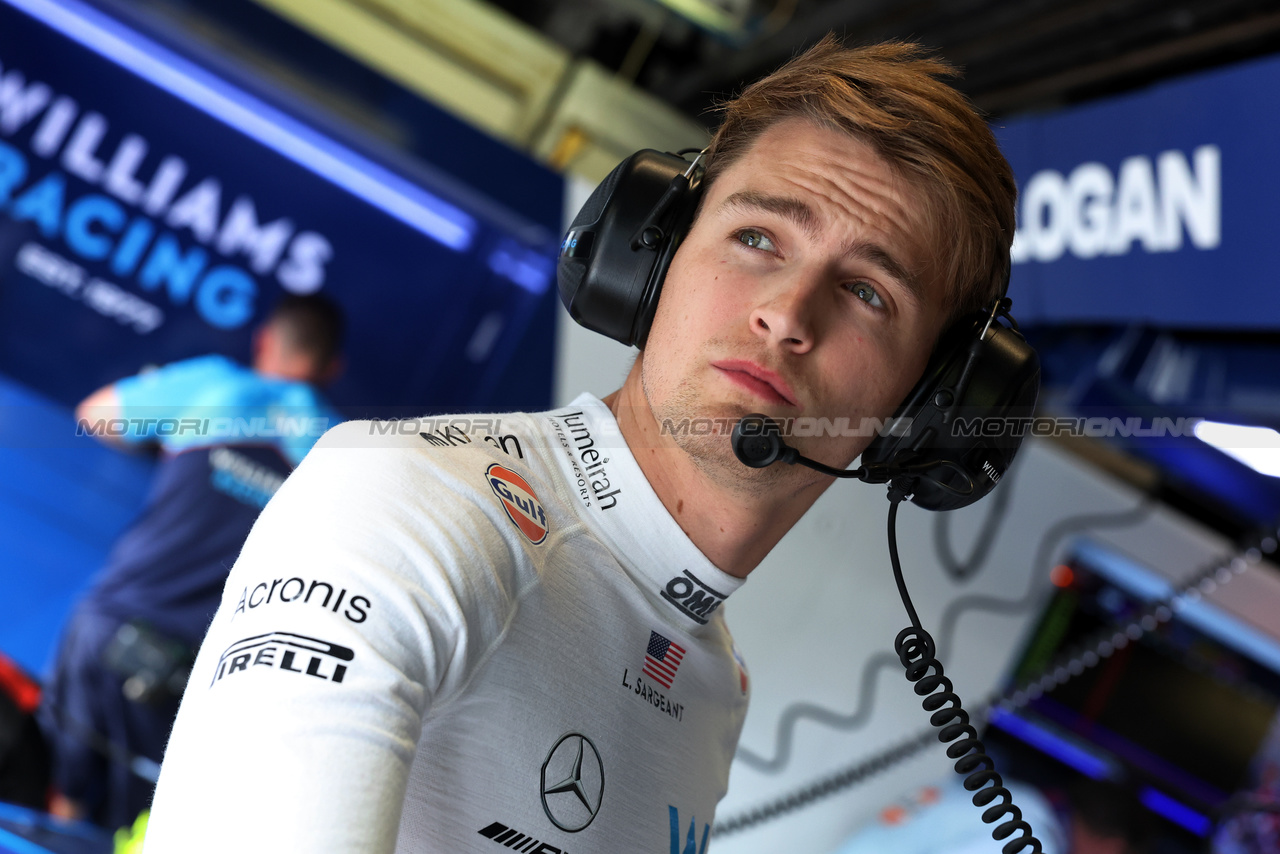 GP ITALIA, Logan Sargeant (USA) Williams Racing.

01.09.2023. Formula 1 World Championship, Rd 15, Italian Grand Prix, Monza, Italy, Practice Day.

- www.xpbimages.com, EMail: requests@xpbimages.com © Copyright: Bearne / XPB Images