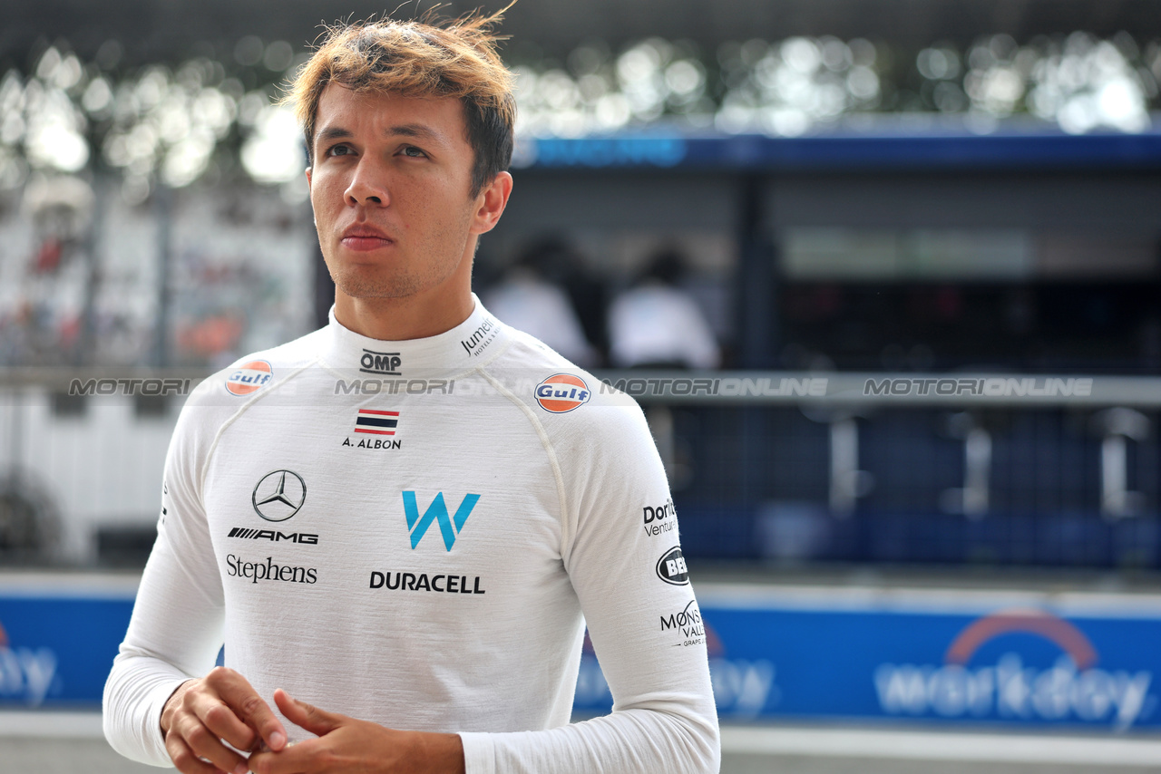 GP ITALIA, Alexander Albon (THA) Williams Racing.

01.09.2023. Formula 1 World Championship, Rd 15, Italian Grand Prix, Monza, Italy, Practice Day.

- www.xpbimages.com, EMail: requests@xpbimages.com © Copyright: Bearne / XPB Images