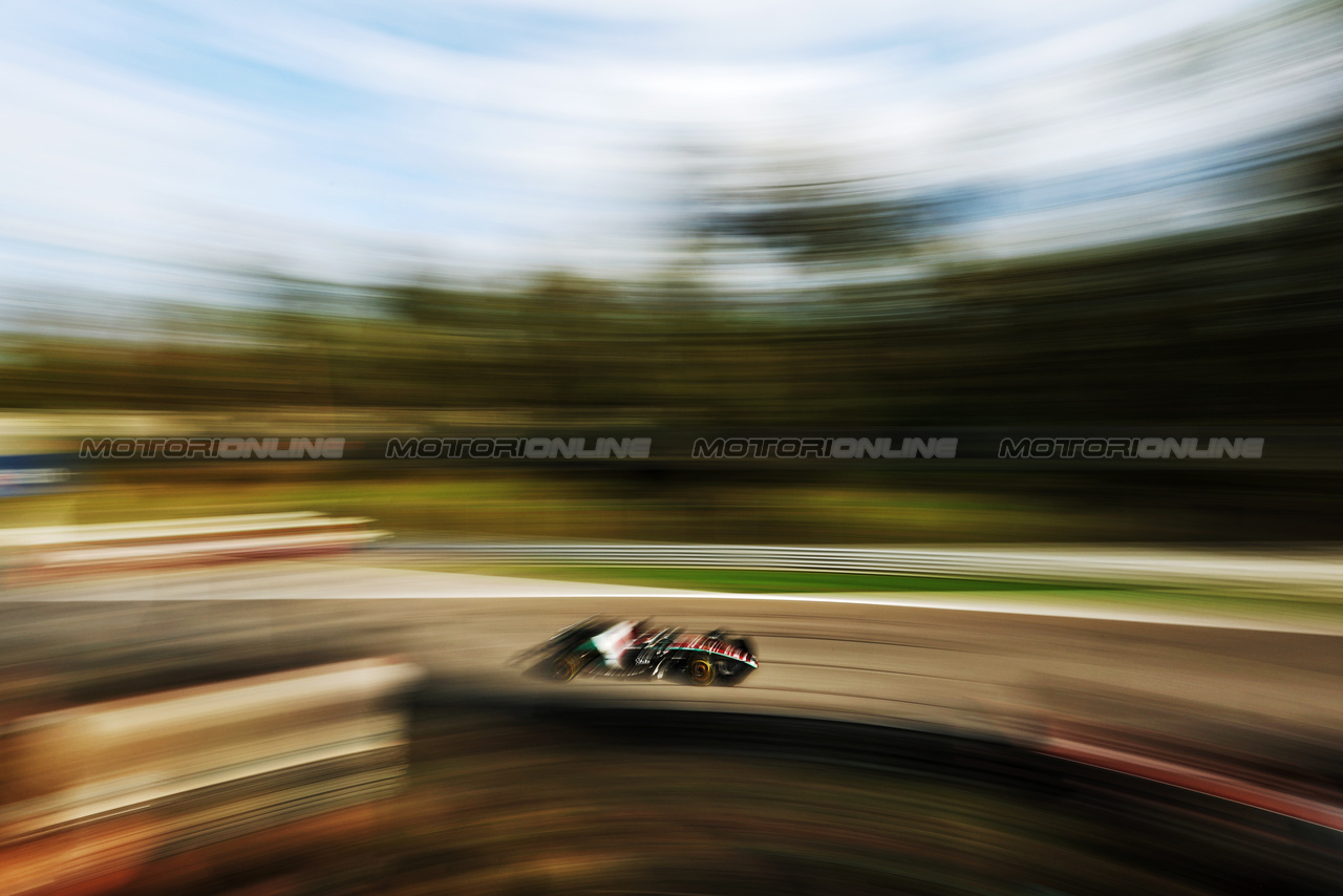 GP ITALIA, Valtteri Bottas (FIN) Alfa Romeo F1 Team C43.

01.09.2023. Formula 1 World Championship, Rd 15, Italian Grand Prix, Monza, Italy, Practice Day.

- www.xpbimages.com, EMail: requests@xpbimages.com © Copyright: Moy / XPB Images
