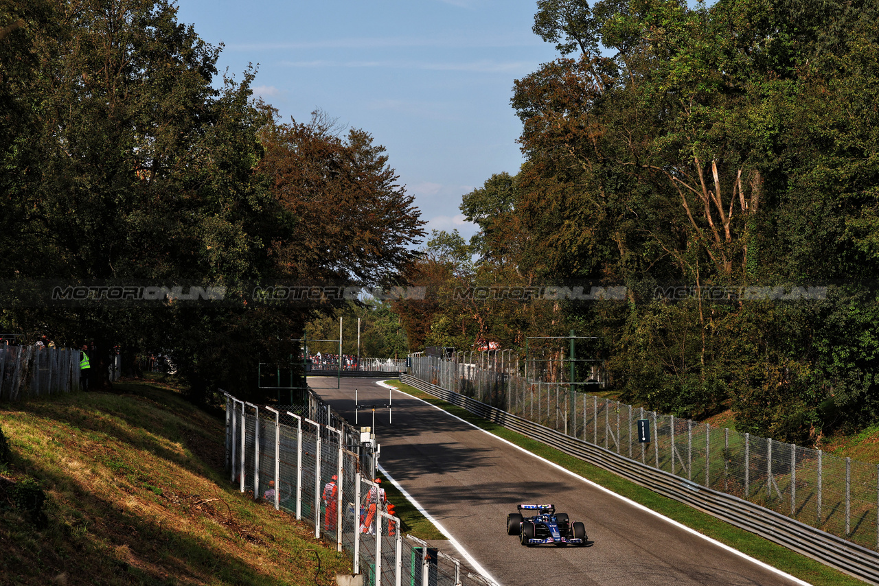 GP ITALIA, Pierre Gasly (FRA) Alpine F1 Team A523.

01.09.2023. Formula 1 World Championship, Rd 15, Italian Grand Prix, Monza, Italy, Practice Day.

- www.xpbimages.com, EMail: requests@xpbimages.com © Copyright: Moy / XPB Images