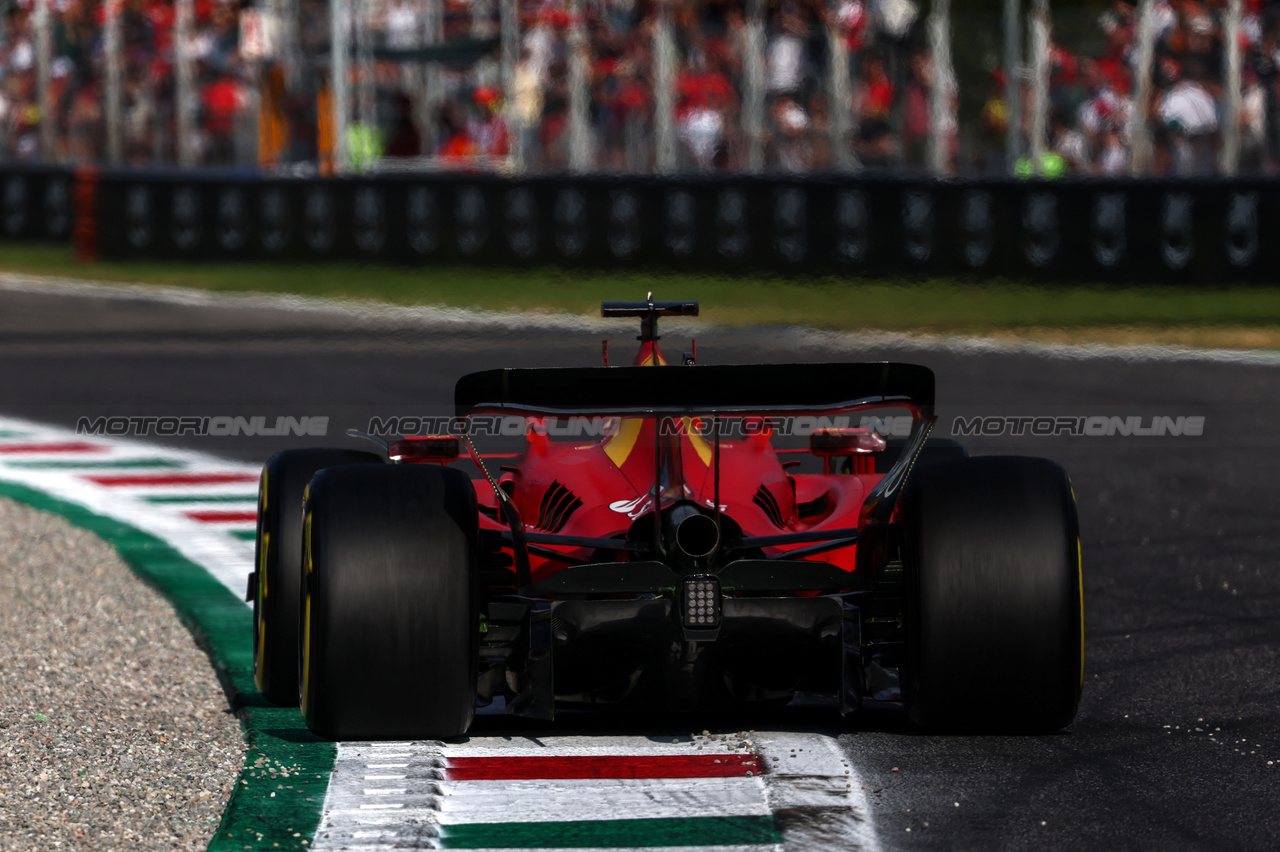 GP ITALIA, Charles Leclerc (FRA), Ferrari 
01.09.2023. Formula 1 World Championship, Rd 15, Italian Grand Prix, Monza, Italy, Practice Day.
- www.xpbimages.com, EMail: requests@xpbimages.com © Copyright: Charniaux / XPB Images
