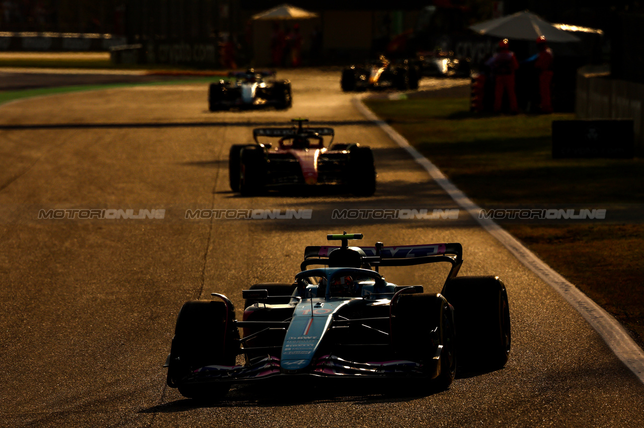GP ITALIA, Pierre Gasly (FRA), Alpine F1 Team 
01.09.2023. Formula 1 World Championship, Rd 15, Italian Grand Prix, Monza, Italy, Practice Day.
- www.xpbimages.com, EMail: requests@xpbimages.com © Copyright: Charniaux / XPB Images
