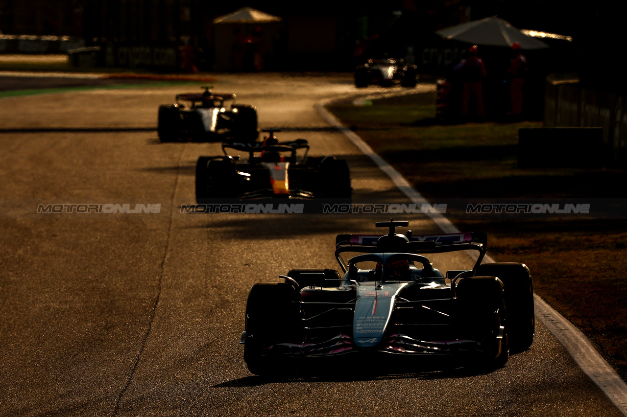 GP ITALIA, Esteban Ocon (FRA), Alpine F1 Team 
01.09.2023. Formula 1 World Championship, Rd 15, Italian Grand Prix, Monza, Italy, Practice Day.
- www.xpbimages.com, EMail: requests@xpbimages.com © Copyright: Charniaux / XPB Images