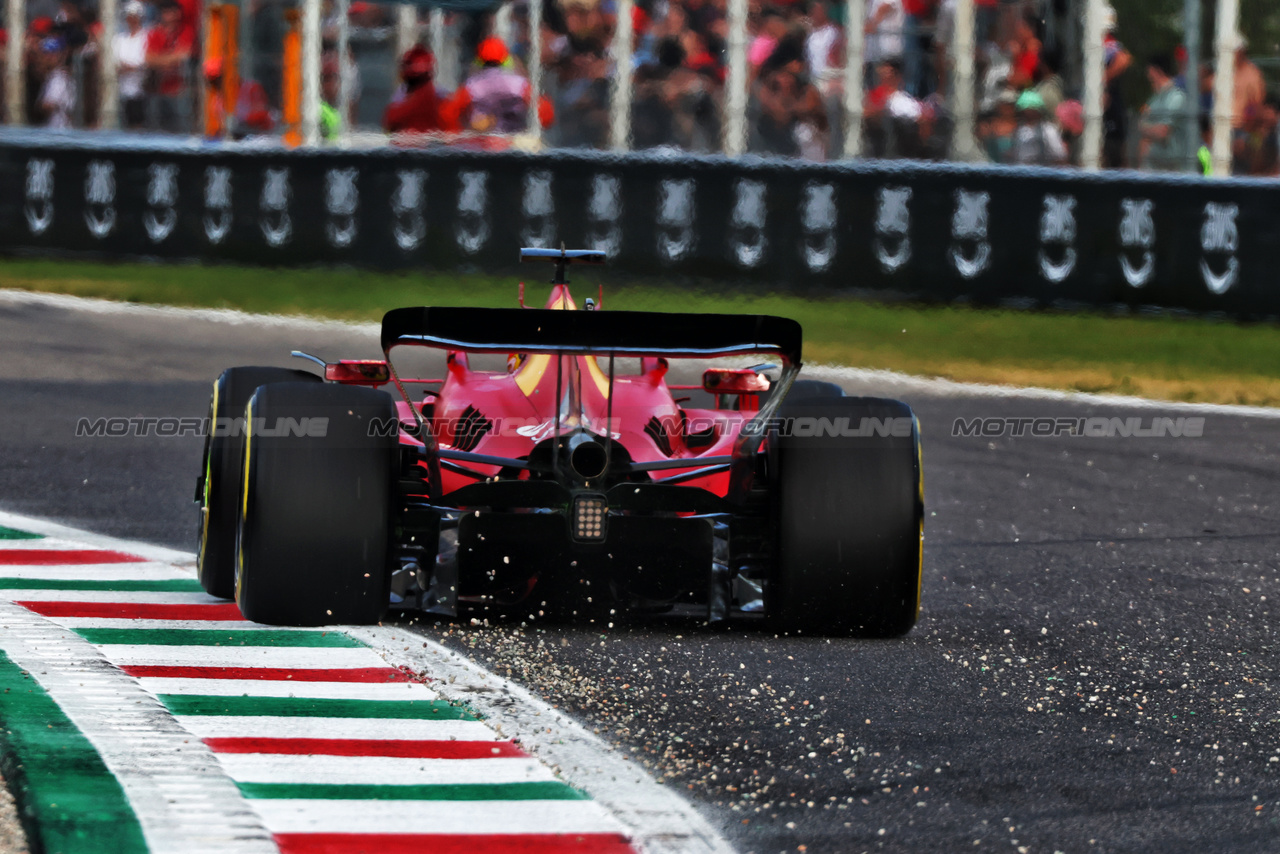 GP ITALIA, Charles Leclerc (MON) Ferrari SF-23.

01.09.2023. Formula 1 World Championship, Rd 15, Italian Grand Prix, Monza, Italy, Practice Day.

 - www.xpbimages.com, EMail: requests@xpbimages.com © Copyright: Coates / XPB Images