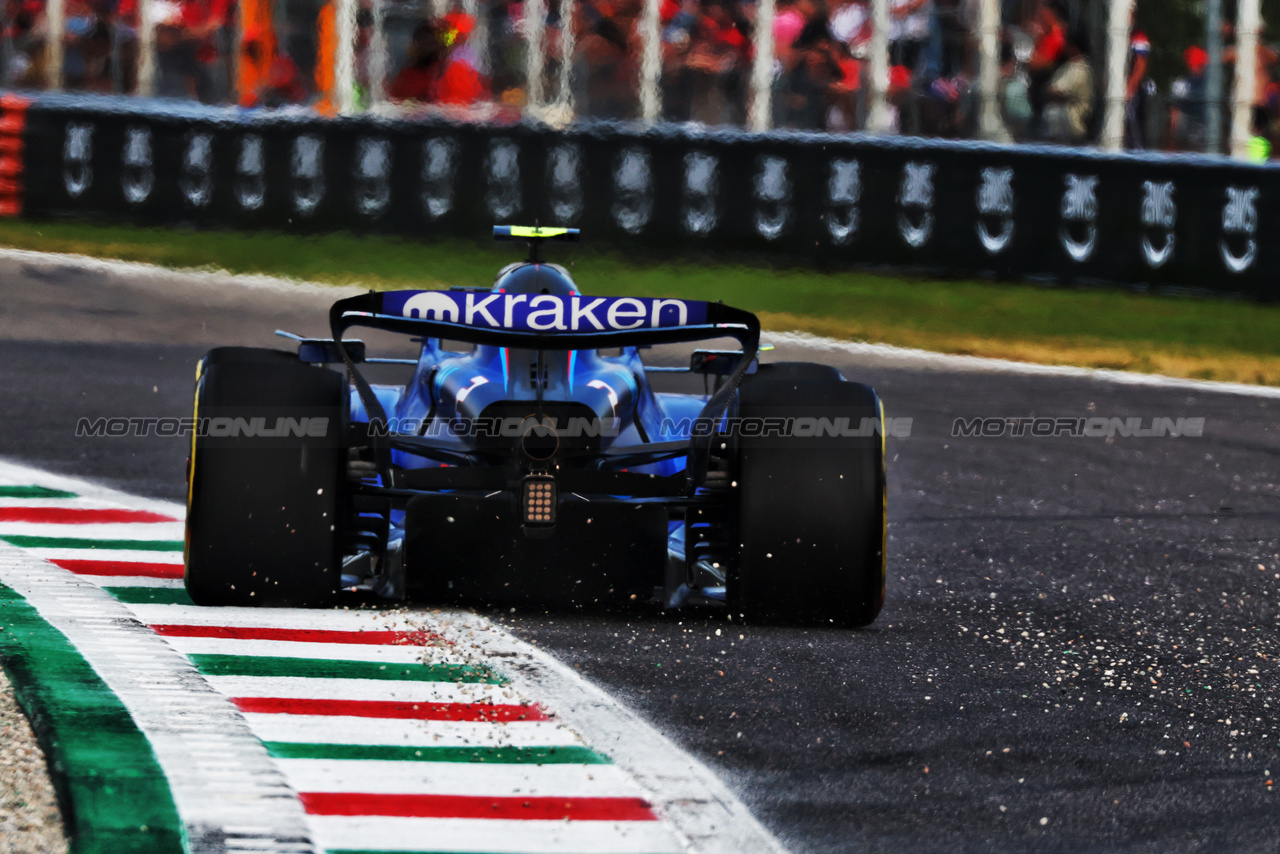 GP ITALIA, Logan Sargeant (USA) Williams Racing FW45.

01.09.2023. Formula 1 World Championship, Rd 15, Italian Grand Prix, Monza, Italy, Practice Day.

 - www.xpbimages.com, EMail: requests@xpbimages.com © Copyright: Coates / XPB Images