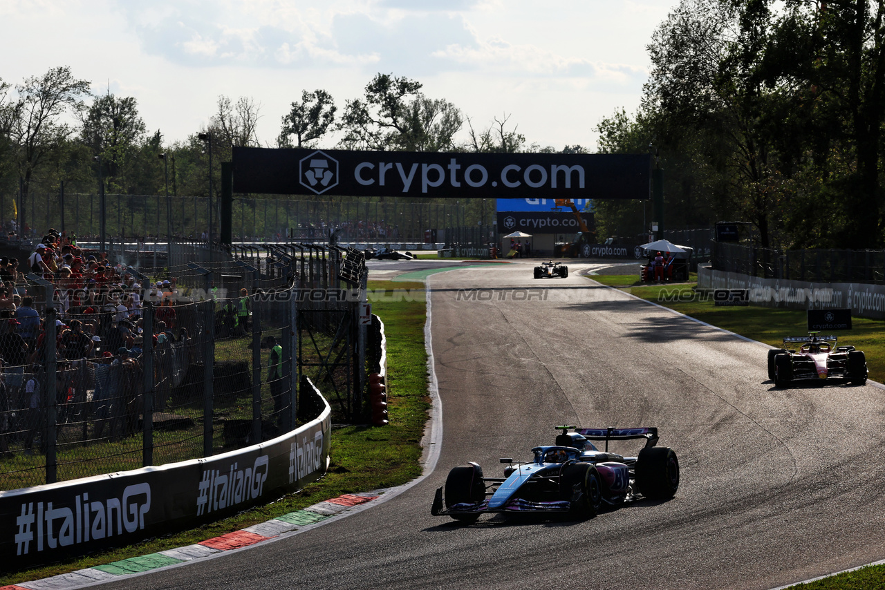 GP ITALIA, Pierre Gasly (FRA) Alpine F1 Team A523.

01.09.2023. Formula 1 World Championship, Rd 15, Italian Grand Prix, Monza, Italy, Practice Day.

 - www.xpbimages.com, EMail: requests@xpbimages.com © Copyright: Coates / XPB Images