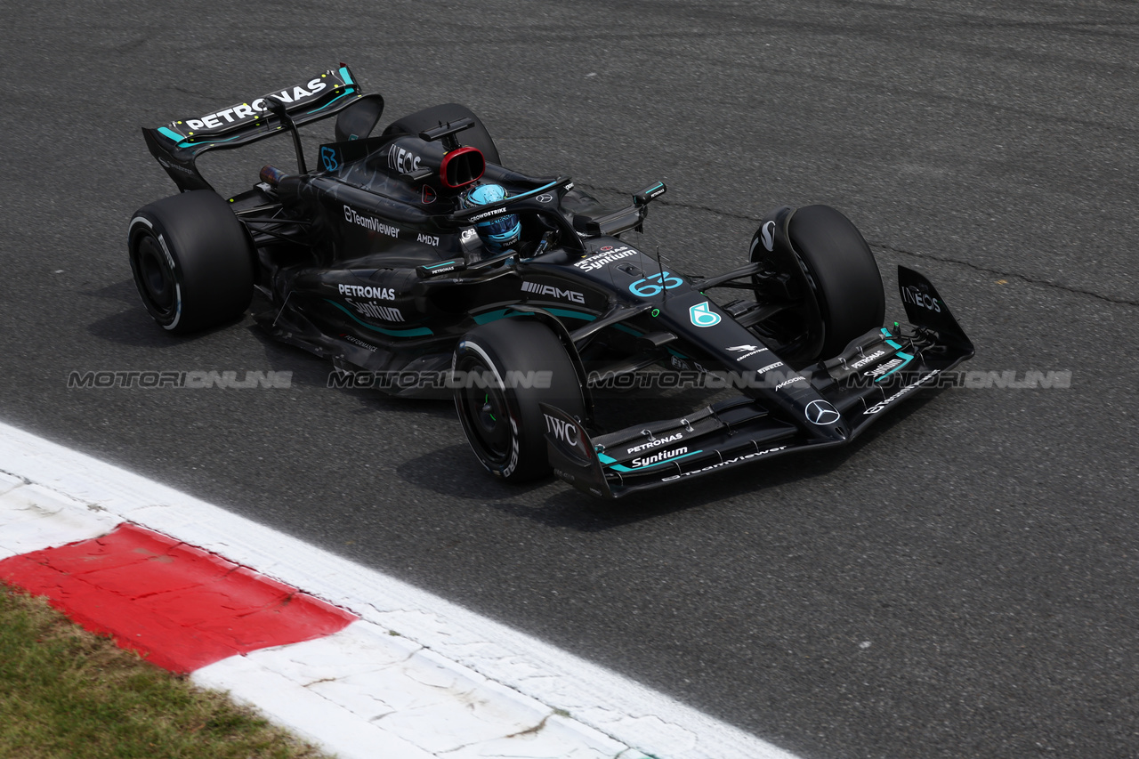 GP ITALIA, George Russell (GBR) Mercedes AMG F1 W14.

01.09.2023. Formula 1 World Championship, Rd 15, Italian Grand Prix, Monza, Italy, Practice Day.

- www.xpbimages.com, EMail: requests@xpbimages.com © Copyright: Moy / XPB Images