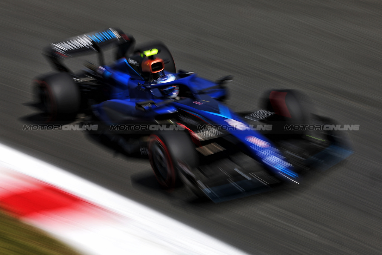 GP ITALIA, Logan Sargeant (USA) Williams Racing FW45.

01.09.2023. Formula 1 World Championship, Rd 15, Italian Grand Prix, Monza, Italy, Practice Day.

- www.xpbimages.com, EMail: requests@xpbimages.com © Copyright: Moy / XPB Images