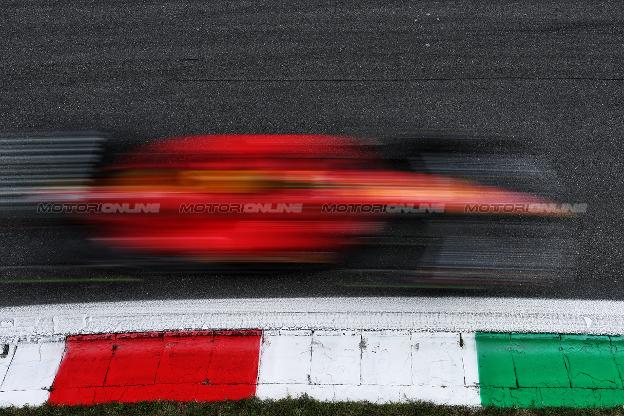 GP ITALIA, Charles Leclerc (MON) Ferrari SF-23.

01.09.2023. Formula 1 World Championship, Rd 15, Italian Grand Prix, Monza, Italy, Practice Day.

- www.xpbimages.com, EMail: requests@xpbimages.com © Copyright: Moy / XPB Images