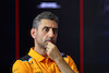 GP ITALIA, Andrea Stella (ITA) McLaren Team Principal in the FIA Press Conference.
01.09.2023. Formula 1 World Championship, Rd 15, Italian Grand Prix, Monza, Italy, Practice Day.
 - www.xpbimages.com, EMail: requests@xpbimages.com © Copyright: Staley / XPB Images