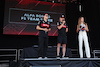 GP ITALIA, (L to R): Zhou Guanyu (CHN) Alfa Romeo F1 Team e Valtteri Bottas (FIN) Alfa Romeo F1 Team at the FanZone Stage.
01.09.2023. Formula 1 World Championship, Rd 15, Italian Grand Prix, Monza, Italy, Practice Day.
 - www.xpbimages.com, EMail: requests@xpbimages.com © Copyright: Staley / XPB Images