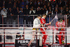 GP LAS VEGAS, (L to R): Gara winner Max Verstappen (NLD) Red Bull Racing celebrates on the podium with second placed Charles Leclerc (MON) Ferrari e third placed Sergio Perez (MEX) Red Bull Racing.
18.11.2023. Formula 1 World Championship, Rd 22, Las Vegas Grand Prix, Las Vegas, Nevada, USA, Gara Day.
 - www.xpbimages.com, EMail: requests@xpbimages.com © Copyright: Coates / XPB Images
