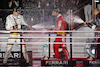 GP LAS VEGAS, (L to R): Gara winner Max Verstappen (NLD) Red Bull Racing celebrates on the podium with third placed Sergio Perez (MEX) Red Bull Racing.
18.11.2023. Formula 1 World Championship, Rd 22, Las Vegas Grand Prix, Las Vegas, Nevada, USA, Gara Day.
 - www.xpbimages.com, EMail: requests@xpbimages.com © Copyright: Coates / XPB Images