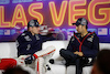 GP LAS VEGAS, (L to R): Max Verstappen (NLD) Red Bull Racing; e Sergio Perez (MEX) Red Bull Racing, in the post race FIA Press Conference.
18.11.2023. Formula 1 World Championship, Rd 22, Las Vegas Grand Prix, Las Vegas, Nevada, USA, Gara Day.
- www.xpbimages.com, EMail: requests@xpbimages.com © Copyright: XPB Images