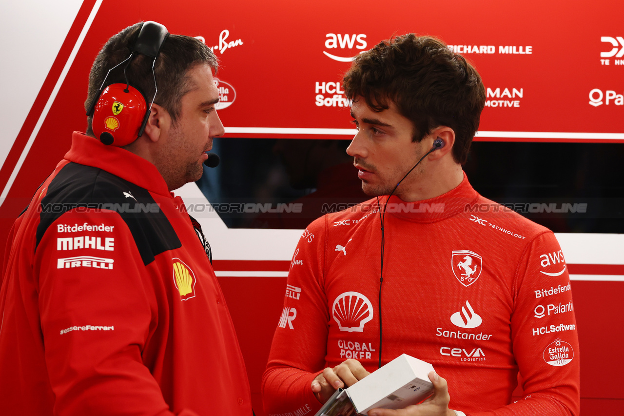 GP LAS VEGAS, Charles Leclerc (MON) Ferrari.

16.11.2023. Formula 1 World Championship, Rd 22, Las Vegas Grand Prix, Las Vegas, Nevada, USA, Practice Day.

 - www.xpbimages.com, EMail: requests@xpbimages.com © Copyright: Coates / XPB Images