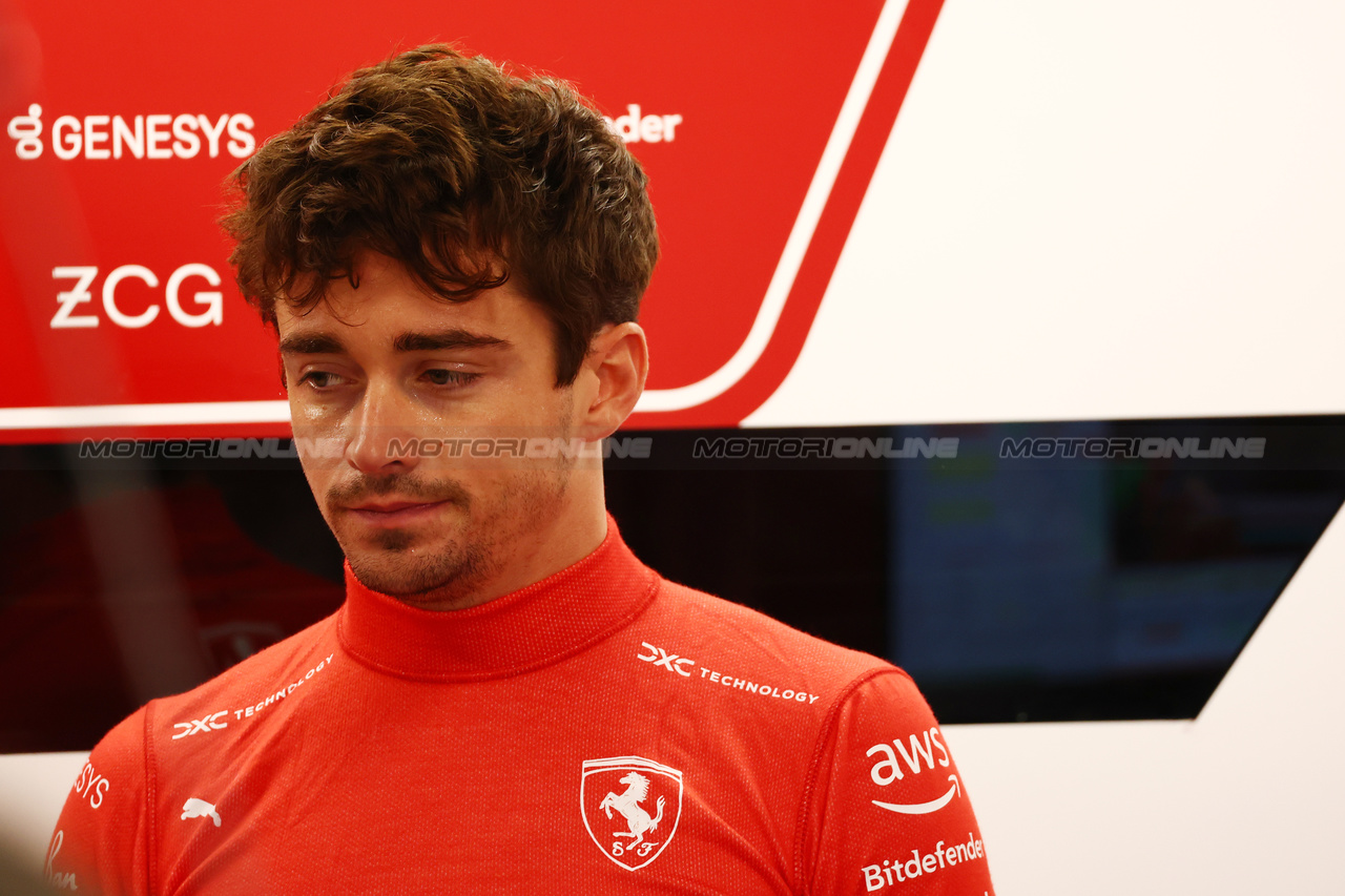 GP LAS VEGAS, Charles Leclerc (MON) Ferrari.

16.11.2023. Formula 1 World Championship, Rd 22, Las Vegas Grand Prix, Las Vegas, Nevada, USA, Practice Day.

 - www.xpbimages.com, EMail: requests@xpbimages.com © Copyright: Coates / XPB Images