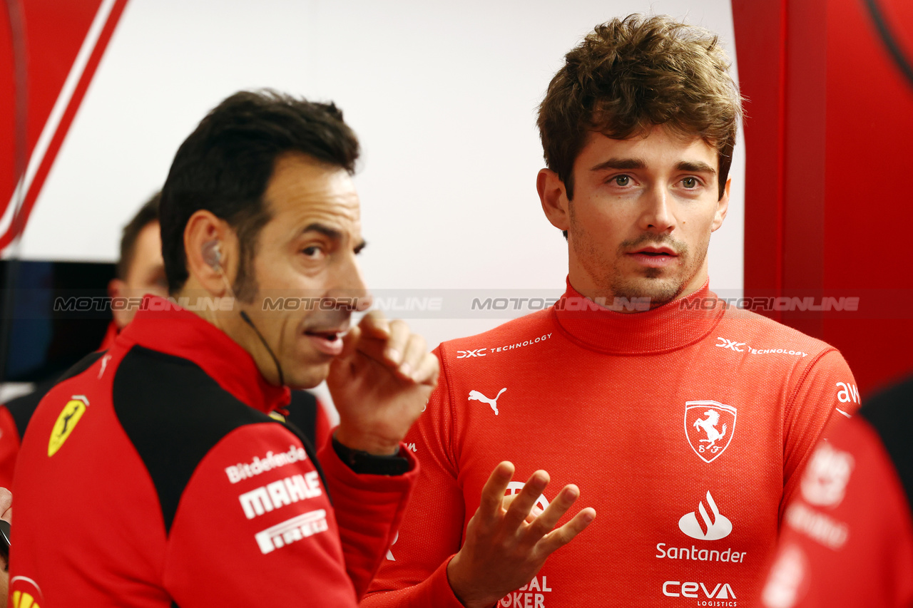 GP LAS VEGAS, Charles Leclerc (MON) Ferrari.

16.11.2023. Formula 1 World Championship, Rd 22, Las Vegas Grand Prix, Las Vegas, Nevada, USA, Practice Day.

- www.xpbimages.com, EMail: requests@xpbimages.com © Copyright: Batchelor / XPB Images