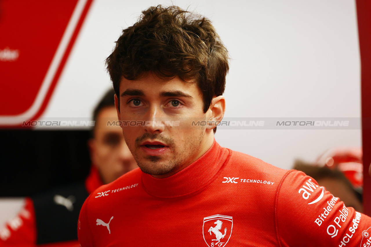 GP LAS VEGAS, Charles Leclerc (MON) Ferrari.

16.11.2023. Formula 1 World Championship, Rd 22, Las Vegas Grand Prix, Las Vegas, Nevada, USA, Practice Day.

- www.xpbimages.com, EMail: requests@xpbimages.com © Copyright: Batchelor / XPB Images