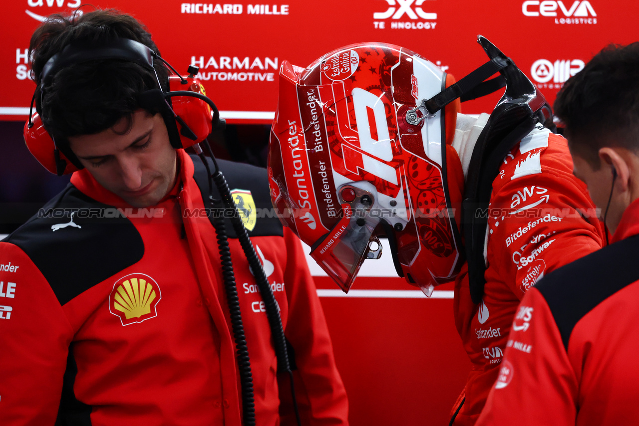 GP LAS VEGAS, Charles Leclerc (MON) Ferrari.

16.11.2023. Formula 1 World Championship, Rd 22, Las Vegas Grand Prix, Las Vegas, Nevada, USA, Practice Day.

- www.xpbimages.com, EMail: requests@xpbimages.com © Copyright: Batchelor / XPB Images