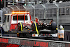 GP LAS VEGAS, The Ferrari SF-23 of Carlos Sainz Jr (ESP) Ferrari is recovered back to the pits on the back of a truck.
16.11.2023. Formula 1 World Championship, Rd 22, Las Vegas Grand Prix, Las Vegas, Nevada, USA, Practice Day.
 - www.xpbimages.com, EMail: requests@xpbimages.com © Copyright: Coates / XPB Images
