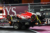 GP LAS VEGAS, The Ferrari SF-23 of Carlos Sainz Jr (ESP) Ferrari is recovered back to the pits on the back of a truck.
16.11.2023. Formula 1 World Championship, Rd 22, Las Vegas Grand Prix, Las Vegas, Nevada, USA, Practice Day.
 - www.xpbimages.com, EMail: requests@xpbimages.com © Copyright: Coates / XPB Images