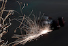 GP LAS VEGAS, Daniel Ricciardo (AUS) AlphaTauri AT04 sends sparks flying.
16.11.2023. Formula 1 World Championship, Rd 22, Las Vegas Grand Prix, Las Vegas, Nevada, USA, Practice Day.
- www.xpbimages.com, EMail: requests@xpbimages.com © Copyright: Moy / XPB Images