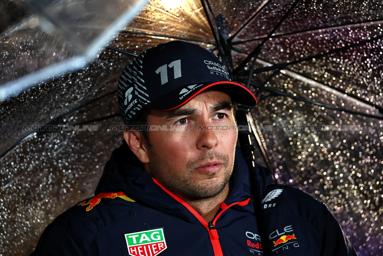 GP LAS VEGAS, Sergio Perez (MEX) Red Bull Racing.

15.11.2023. Formula 1 World Championship, Rd 22, Las Vegas Grand Prix, Las Vegas, Nevada, USA, Preparation Day.

 - www.xpbimages.com, EMail: requests@xpbimages.com © Copyright: Coates / XPB Images