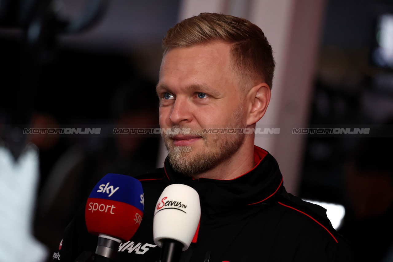 GP LAS VEGAS, Kevin Magnussen (DEN) Haas F1 Team.

15.11.2023. Formula 1 World Championship, Rd 22, Las Vegas Grand Prix, Las Vegas, Nevada, USA, Preparation Day.

- www.xpbimages.com, EMail: requests@xpbimages.com © Copyright: Moy / XPB Images