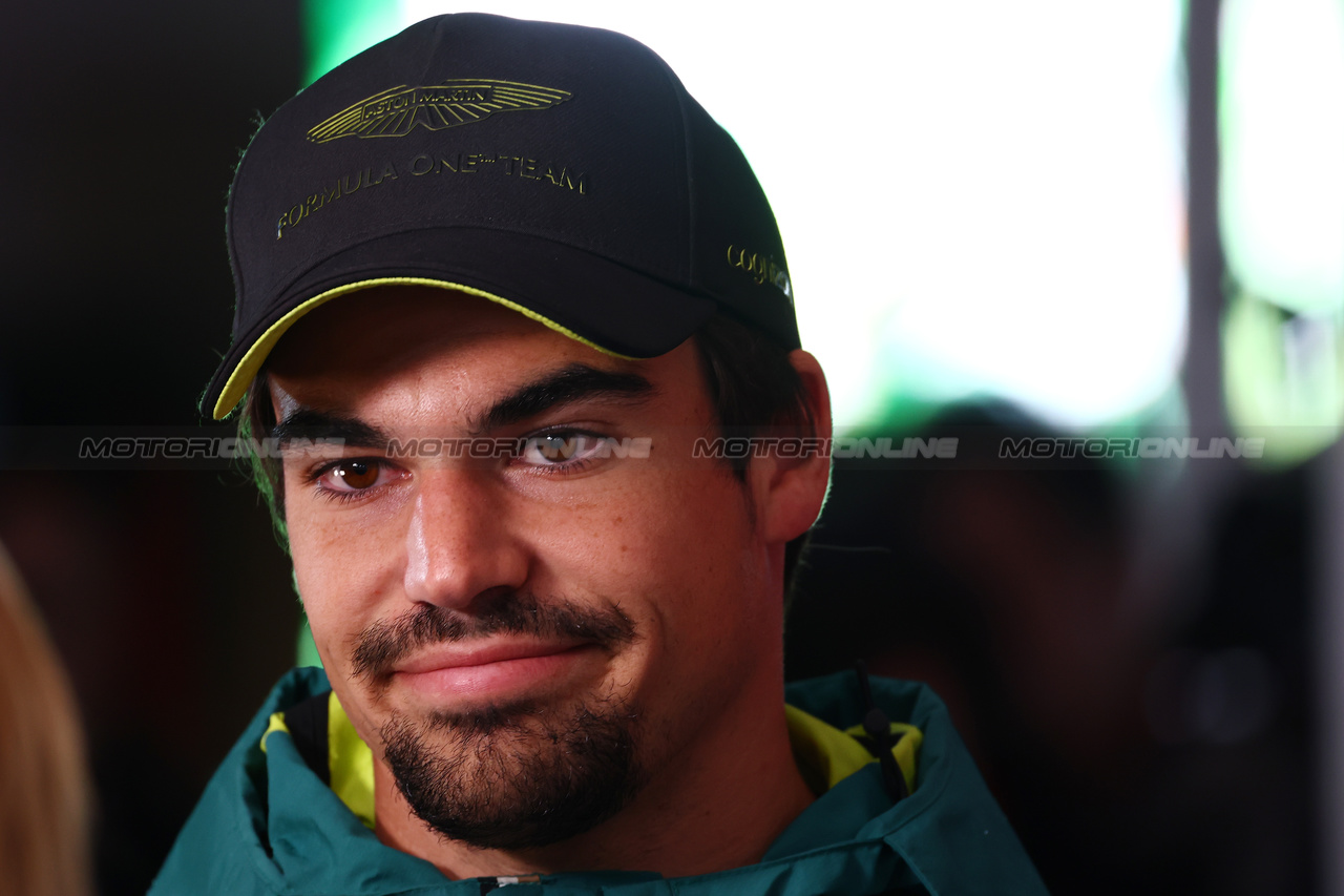 GP LAS VEGAS, Lance Stroll (CDN) Aston Martin F1 Team.

15.11.2023. Formula 1 World Championship, Rd 22, Las Vegas Grand Prix, Las Vegas, Nevada, USA, Preparation Day.

 - www.xpbimages.com, EMail: requests@xpbimages.com © Copyright: Coates / XPB Images