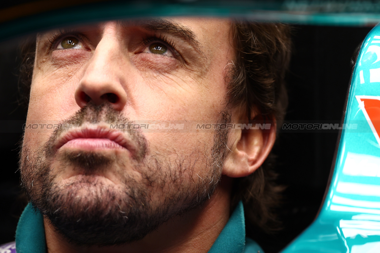 GP LAS VEGAS, Fernando Alonso (ESP) Aston Martin F1 Team AMR23.

15.11.2023. Formula 1 World Championship, Rd 22, Las Vegas Grand Prix, Las Vegas, Nevada, USA, Preparation Day.

 - www.xpbimages.com, EMail: requests@xpbimages.com © Copyright: Coates / XPB Images