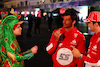 GP LAS VEGAS, (L to R): Carlos Sainz Jr (ESP) Ferrari e Charles Leclerc (MON) Ferrari.
15.11.2023. Formula 1 World Championship, Rd 22, Las Vegas Grand Prix, Las Vegas, Nevada, USA, Preparation Day.
 - www.xpbimages.com, EMail: requests@xpbimages.com © Copyright: Coates / XPB Images