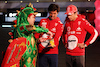 GP LAS VEGAS, (L to R): Carlos Sainz Jr (ESP) Ferrari with team mate Charles Leclerc (MON) Ferrari.
15.11.2023. Formula 1 World Championship, Rd 22, Las Vegas Grand Prix, Las Vegas, Nevada, USA, Preparation Day.
 - www.xpbimages.com, EMail: requests@xpbimages.com © Copyright: Staley / XPB Images