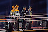GP LAS VEGAS, (L to R): Lando Norris (GBR) McLaren; Oscar Piastri (AUS) McLaren; Valtteri Bottas (FIN) Alfa Romeo F1 Team; e Zhou Guanyu (CHN) Alfa Romeo F1 Team - Opening Ceremony.
15.11.2023. Formula 1 World Championship, Rd 22, Las Vegas Grand Prix, Las Vegas, Nevada, USA, Preparation Day.
- www.xpbimages.com, EMail: requests@xpbimages.com © Copyright: Batchelor / XPB Images
