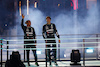 GP LAS VEGAS, (L to R): Lewis Hamilton (GBR) Mercedes AMG F1 e George Russell (GBR) Mercedes AMG F1 - Opening Ceremony.
15.11.2023. Formula 1 World Championship, Rd 22, Las Vegas Grand Prix, Las Vegas, Nevada, USA, Preparation Day.
- www.xpbimages.com, EMail: requests@xpbimages.com © Copyright: Batchelor / XPB Images
