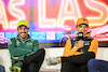 GP LAS VEGAS, (L to R): Fernando Alonso (ESP) Aston Martin F1 Team e Lando Norris (GBR) McLaren in the FIA Press Conference.
15.11.2023. Formula 1 World Championship, Rd 22, Las Vegas Grand Prix, Las Vegas, Nevada, USA, Preparation Day.
- www.xpbimages.com, EMail: requests@xpbimages.com © Copyright: XPB Images