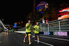 GP LAS VEGAS, Aston Martin F1 Team meccanici run the circuit.
14.11.2023. Formula 1 World Championship, Rd 22, Las Vegas Grand Prix, Las Vegas, Nevada, USA, Preparation Day.
- www.xpbimages.com, EMail: requests@xpbimages.com © Copyright: Bearne / XPB Images