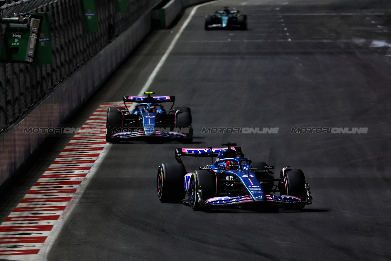 GP LAS VEGAS, Esteban Ocon (FRA) Alpine F1 Team A523.

18.11.2023. Formula 1 World Championship, Rd 22, Las Vegas Grand Prix, Las Vegas, Nevada, USA, Gara Day.