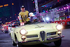 GP LAS VEGAS, Valtteri Bottas (FIN) Alfa Romeo F1 Team on the drivers' parade.
18.11.2023. Formula 1 World Championship, Rd 22, Las Vegas Grand Prix, Las Vegas, Nevada, USA, Gara Day.
- www.xpbimages.com, EMail: requests@xpbimages.com © Copyright: Batchelor / XPB Images