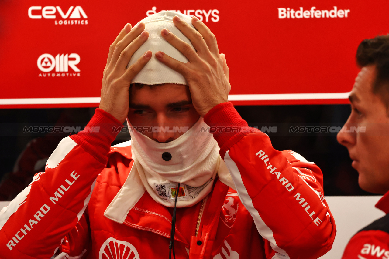 GP LAS VEGAS, Charles Leclerc (MON) Ferrari.

17.11.2023. Formula 1 World Championship, Rd 22, Las Vegas Grand Prix, Las Vegas, Nevada, USA, Qualifiche Day.

- www.xpbimages.com, EMail: requests@xpbimages.com © Copyright: Batchelor / XPB Images
