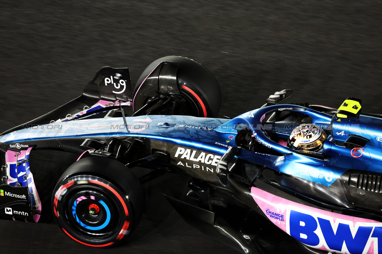 GP LAS VEGAS, Pierre Gasly (FRA) Alpine F1 Team A523.

17.11.2023. Formula 1 World Championship, Rd 22, Las Vegas Grand Prix, Las Vegas, Nevada, USA, Qualifiche Day.

- www.xpbimages.com, EMail: requests@xpbimages.com © Copyright: Bearne / XPB Images
