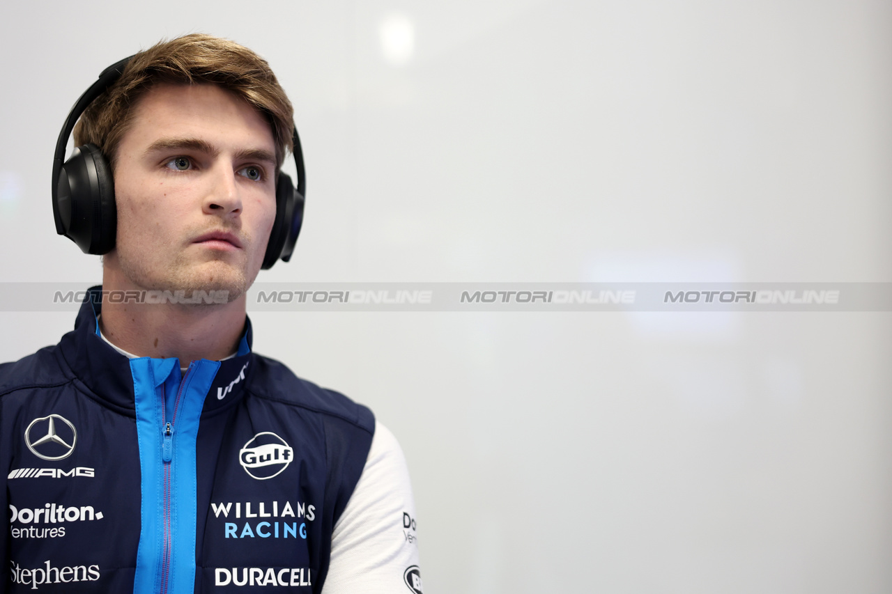 GP LAS VEGAS, Logan Sargeant (USA) Williams Racing.

17.11.2023. Formula 1 World Championship, Rd 22, Las Vegas Grand Prix, Las Vegas, Nevada, USA, Qualifiche Day.

- www.xpbimages.com, EMail: requests@xpbimages.com © Copyright: Bearne / XPB Images