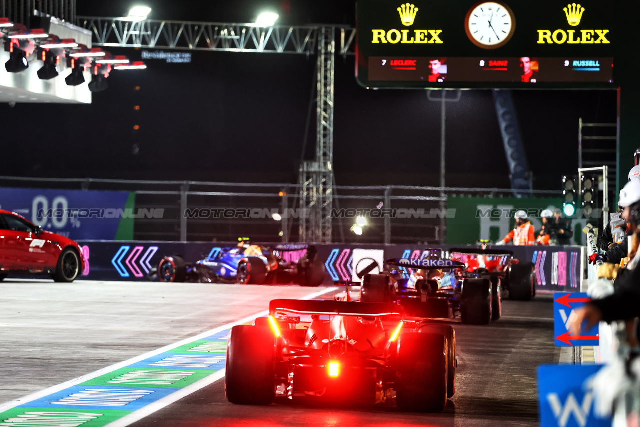 GP LAS VEGAS, Charles Leclerc (MON) Ferrari SF-23 leaves the pits.

17.11.2023. Formula 1 World Championship, Rd 22, Las Vegas Grand Prix, Las Vegas, Nevada, USA, Qualifiche Day.

- www.xpbimages.com, EMail: requests@xpbimages.com © Copyright: Batchelor / XPB Images