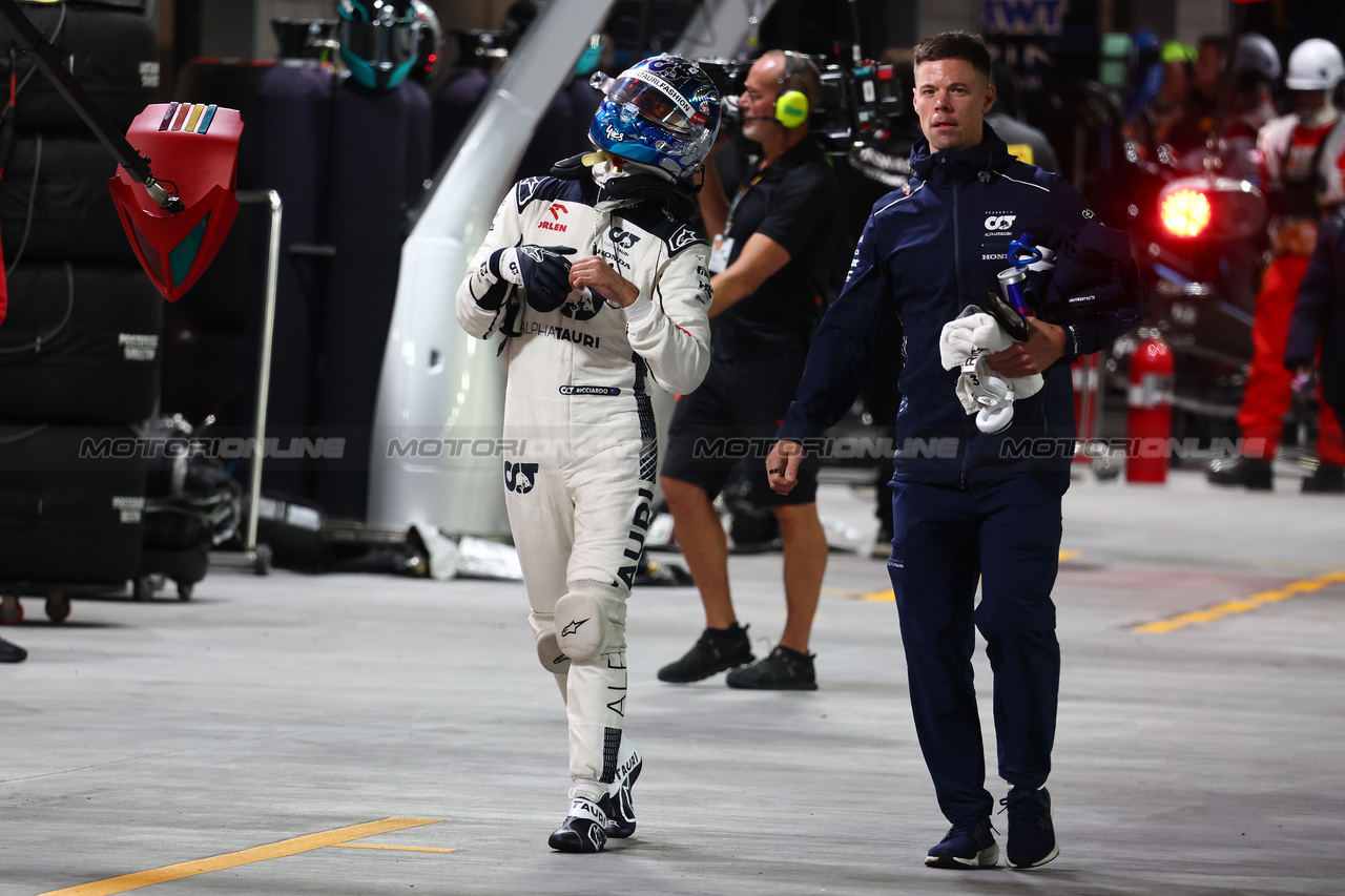 GP LAS VEGAS, Daniel Ricciardo (AUS) AlphaTauri.

17.11.2023. Formula 1 World Championship, Rd 22, Las Vegas Grand Prix, Las Vegas, Nevada, USA, Qualifiche Day.

- www.xpbimages.com, EMail: requests@xpbimages.com © Copyright: Batchelor / XPB Images